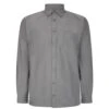 Bigdude Button Down Oxford Long Sleeve Shirt Charcoal Tall