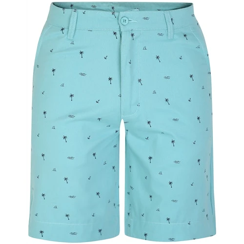Bigdude Summer Print Chino Shorts Light Blue - Image 2