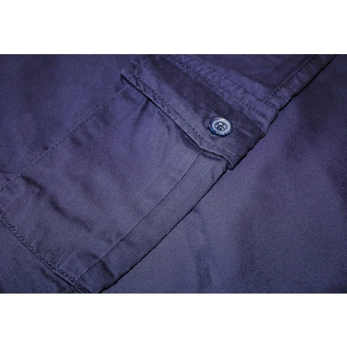 Bigdude Elasticated Waist Cargo Trousers Navy - Image 8