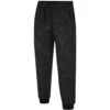 Bigdude Space Dye Cuffed Joggers Black