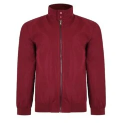 Bigdude Harrington Jacket Burgundy