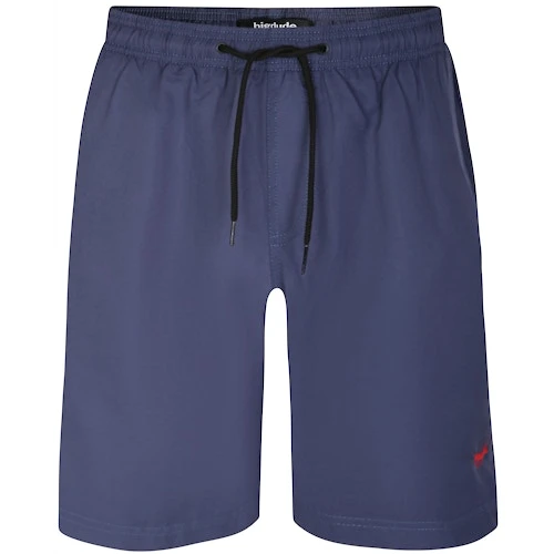 Bigdude Plain Swim Shorts Navy - Image 2