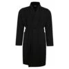 Bigdude Terry Towelling Dressing Gown Black