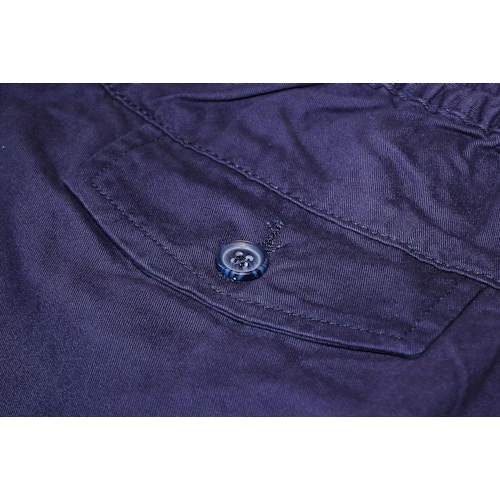 Bigdude Elasticated Waist Cargo Trousers Navy - Image 7