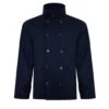 Bigdude Double Breasted Coat Navy