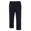 Bigdude Open Hem Joggers With Zip Navy
