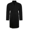 Bigdude Knitted Waffle Dressing Gown Black