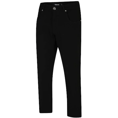 Bigdude Loose Fit Straight Cut Stretch Jeans Black - Image 2