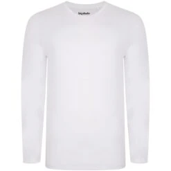 Bigdude Long Sleeve T-Shirt White