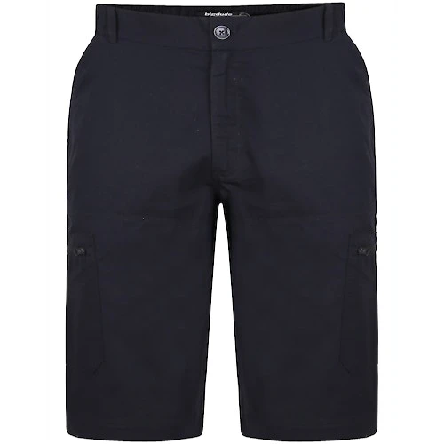 Bigdude Rip Stop Cargo Shorts Black
