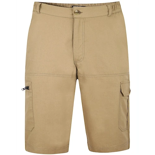 Bigdude Rip Stop Cargo Shorts Khaki