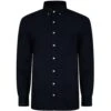 Bigdude Oxford Long Sleeve Shirt Navy