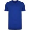 Bigdude Plain V-Neck T-Shirt Royal Blue