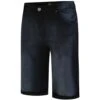Bigdude Stretch Turn Up Denim Shorts Black