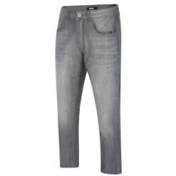 Bigdude Non-Stretch Straight Fit Jeans Grey Wash