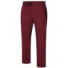 Bigdude Cut & Sew Contrast Panel Joggers Burgundy