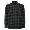 Bigdude Checked Overshirt Green/Black Tall