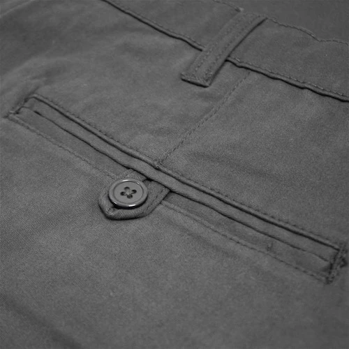 Bigdude Stretch Chino Shorts Grey - Image 7
