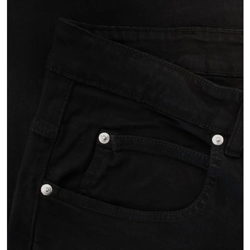Bigdude Loose Fit Straight Cut Stretch Jeans Black - Image 6