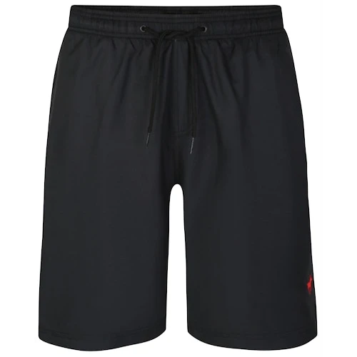 Bigdude Plain Swim Shorts Black - Image 2