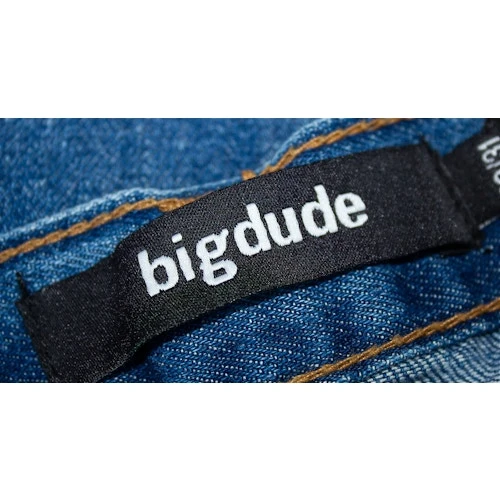 Bigdude Elasticated Waist Jeans Mid Wash - Image 11