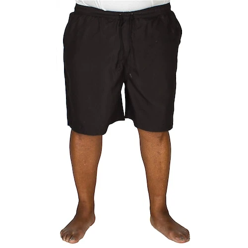Bigdude Plain Swim Shorts Black - Image 5