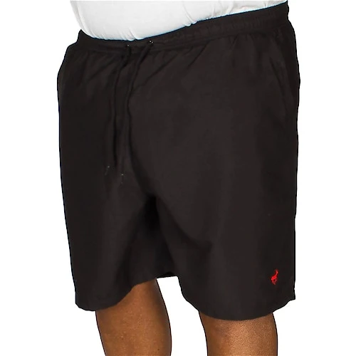 Bigdude Plain Swim Shorts Black - Image 4