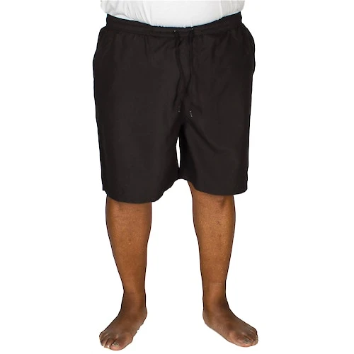 Bigdude Plain Swim Shorts Black - Image 6