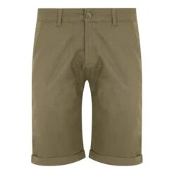 Bigdude Stretch Chino Shorts Light Khaki