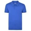 Bigdude Jersey Polo Shirt With Pocket Royal Blue